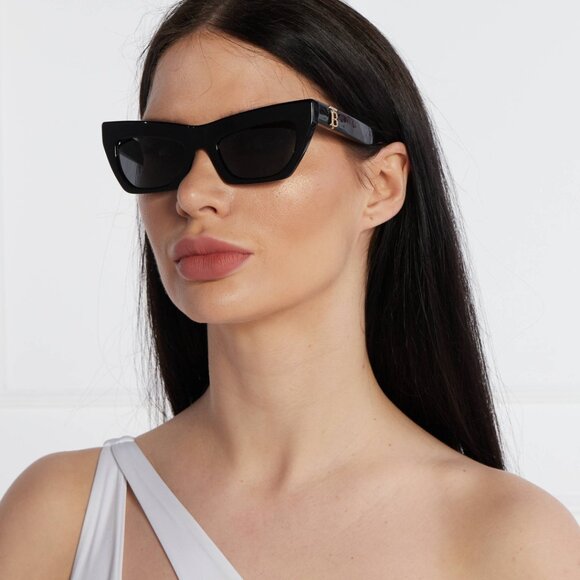 NEW BURBERRY CAT EYE WOMEN BE4405F 3001/87 SUNGLASSES BE4405F 300187 EYEWEAR - Picture 1 of 4